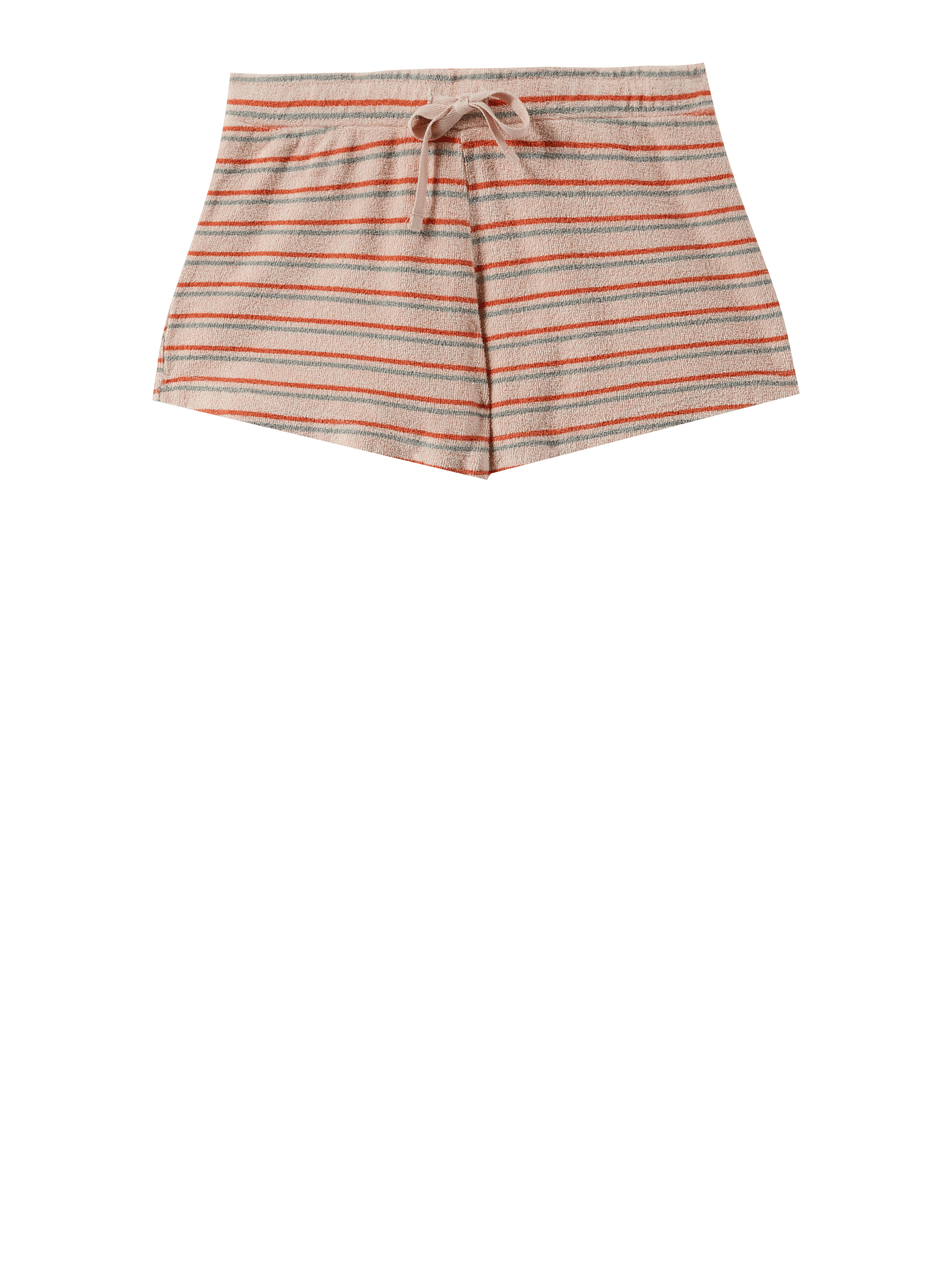 Gestreifte Shorts Pink