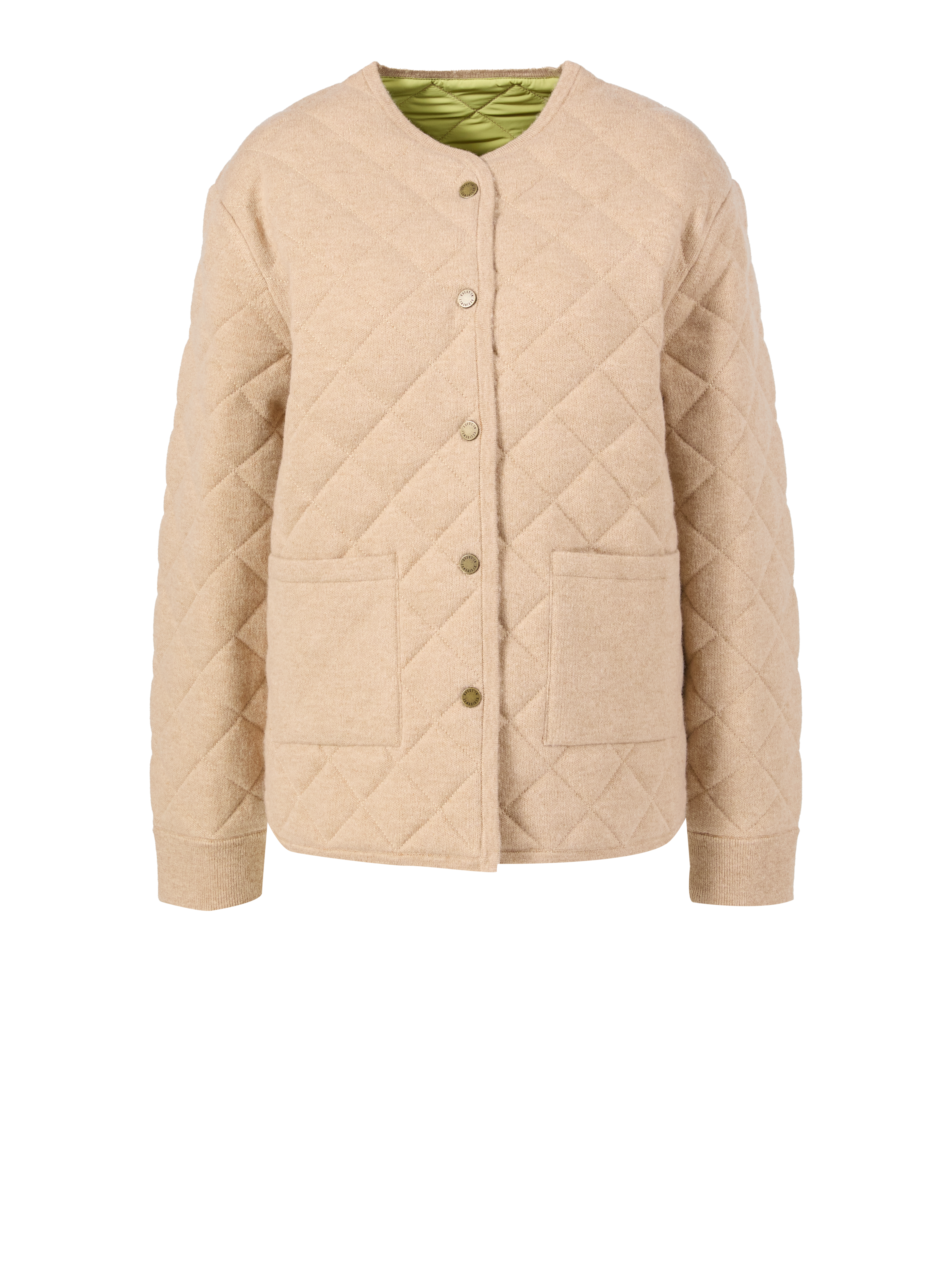 Wendbare Woll-Cashmere-Jacke Beige