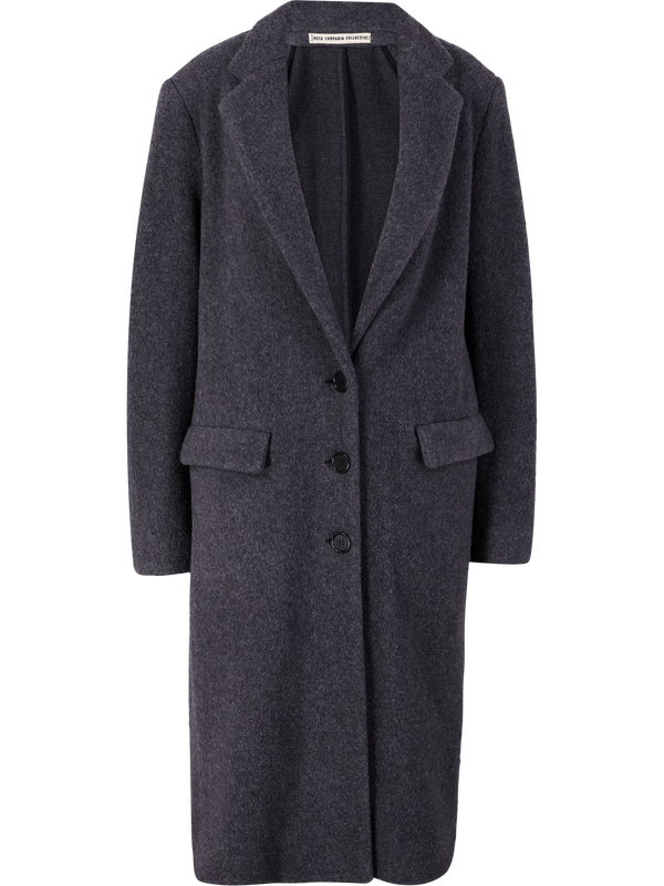 Mantel 'Mira' aus Cashmere und Schurwolle Grau