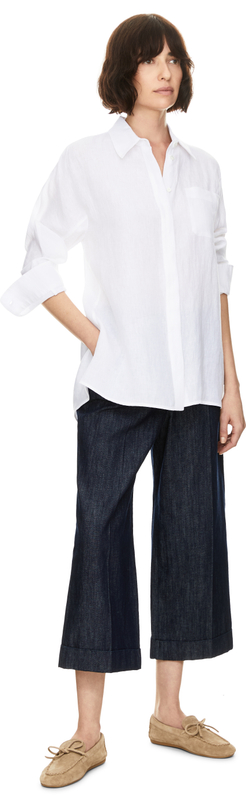 Leinenhemd 'Gala' Weiß