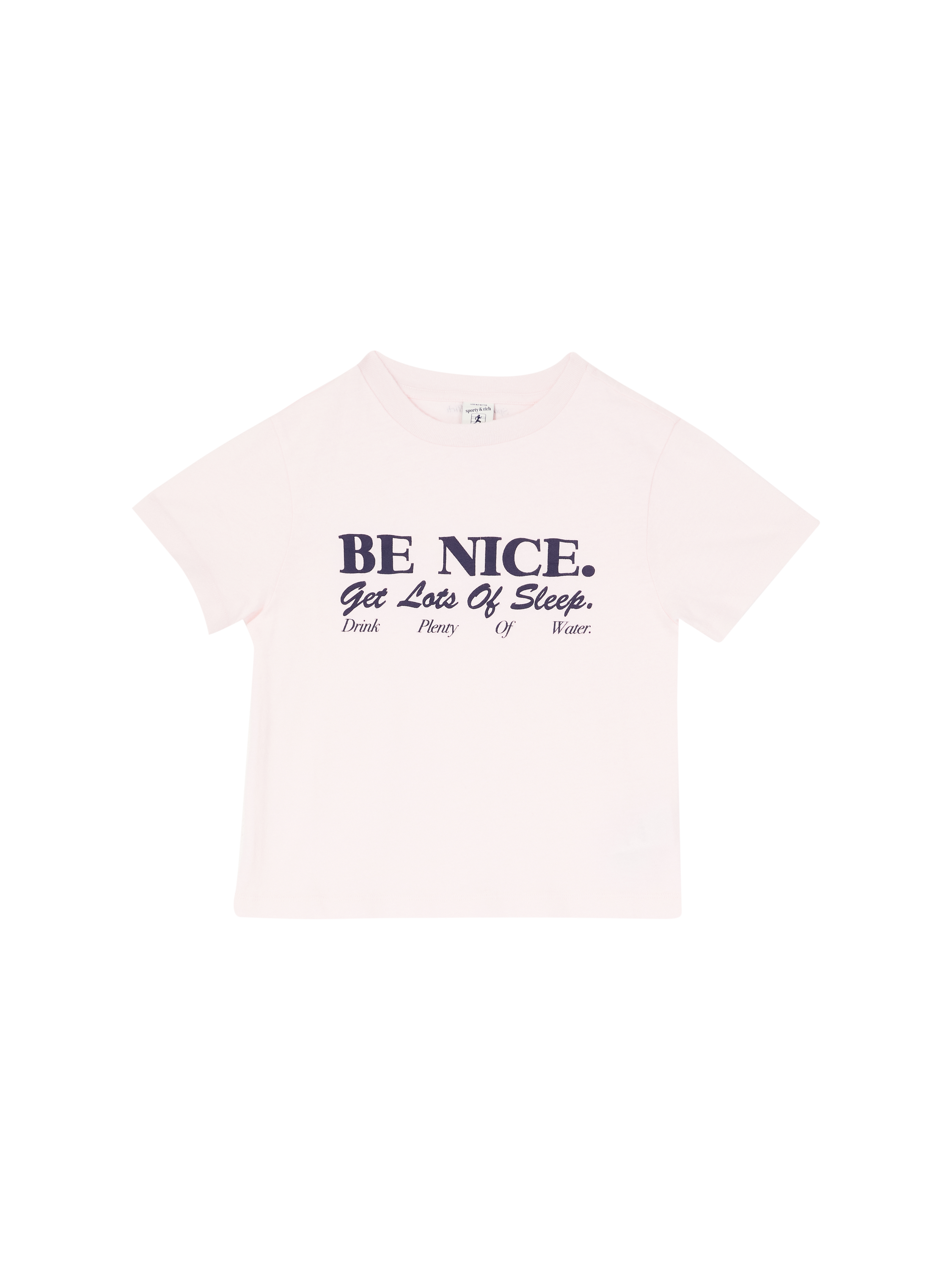 T-Shirt 'Be Nice' Pink