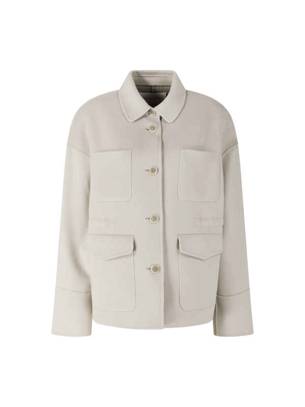 ‘Danessa’ reversible jacket in wool and cashmere