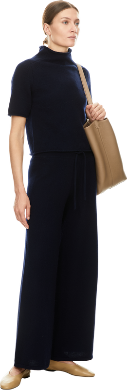 Cashmere-Hose 'Sofi' Navy