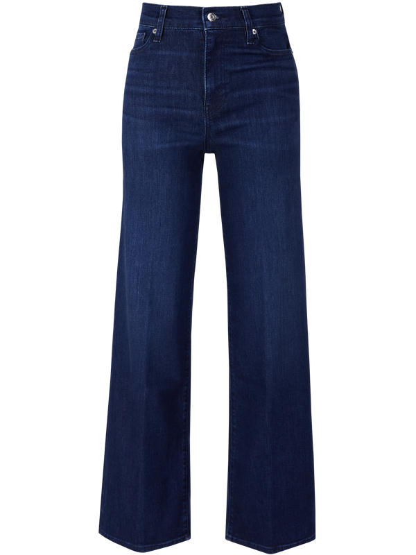 Straight-Leg Jeans 'Le Slim Palazzo' Mitelblau