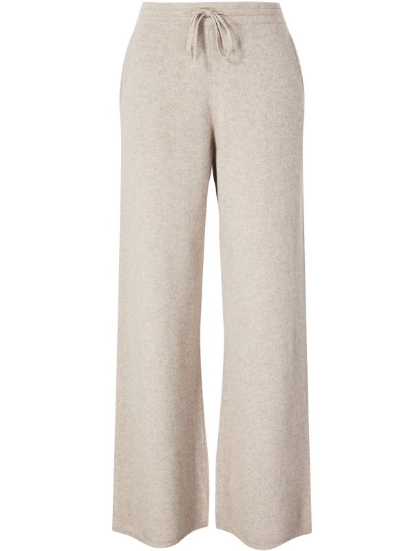 Weite Cashmere-Hose Hazel Melange