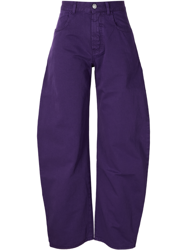 Wide-Leg Jeans 'Tinted' Violett