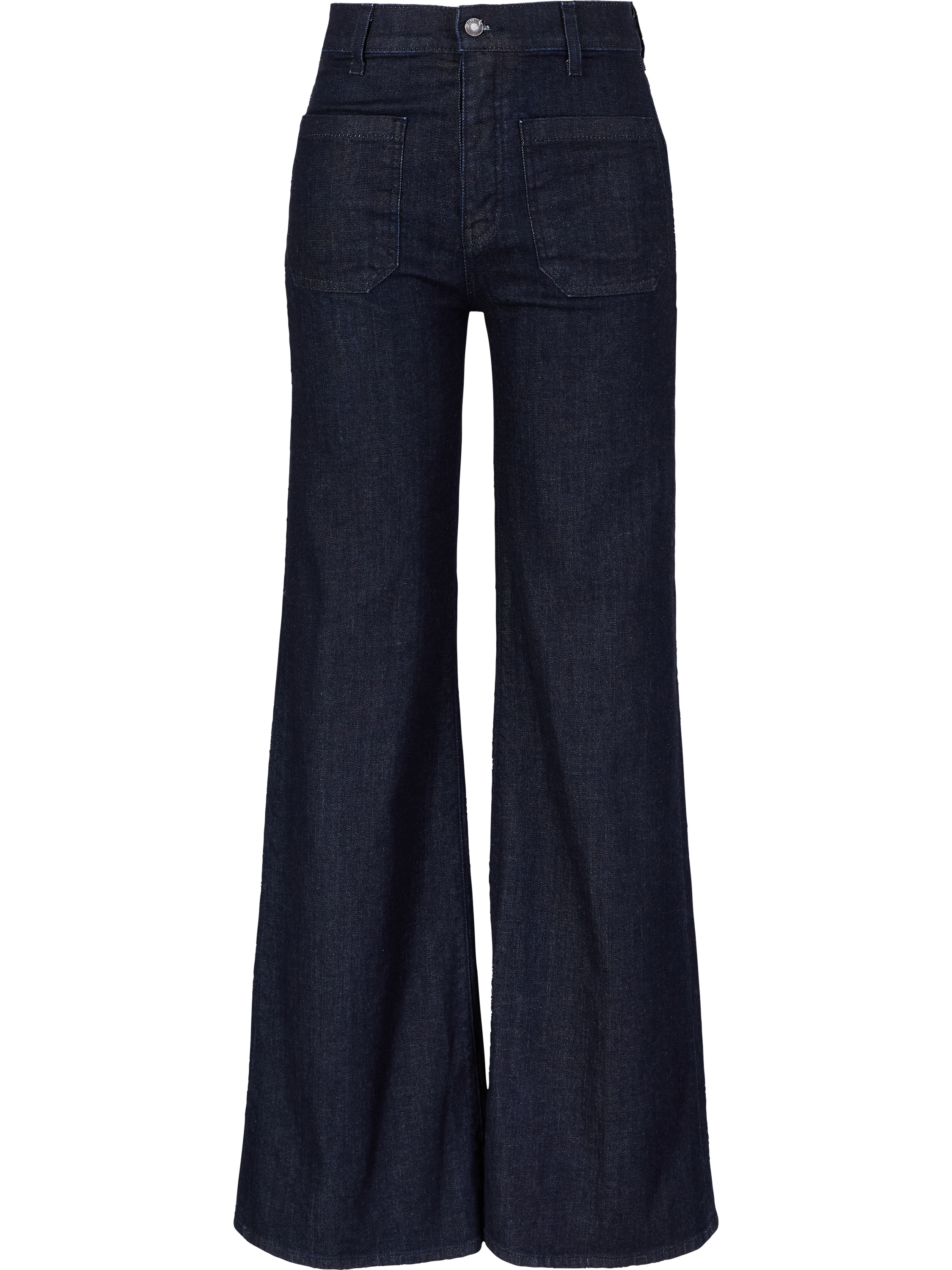 High-rise bootcut jeans 'Florence' navy blue