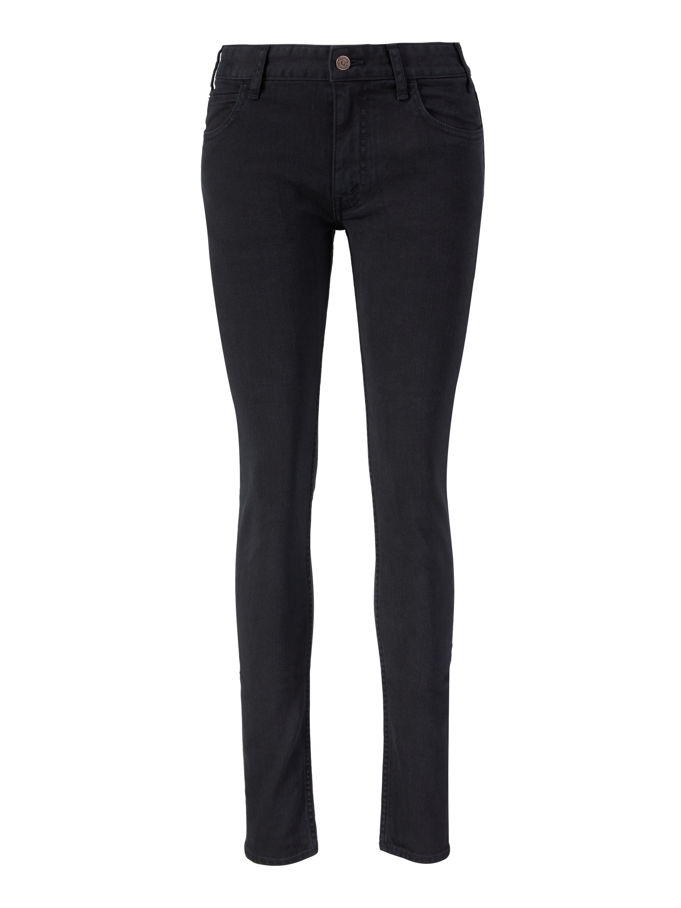 Skinny-Fit Jeans Schwarz
