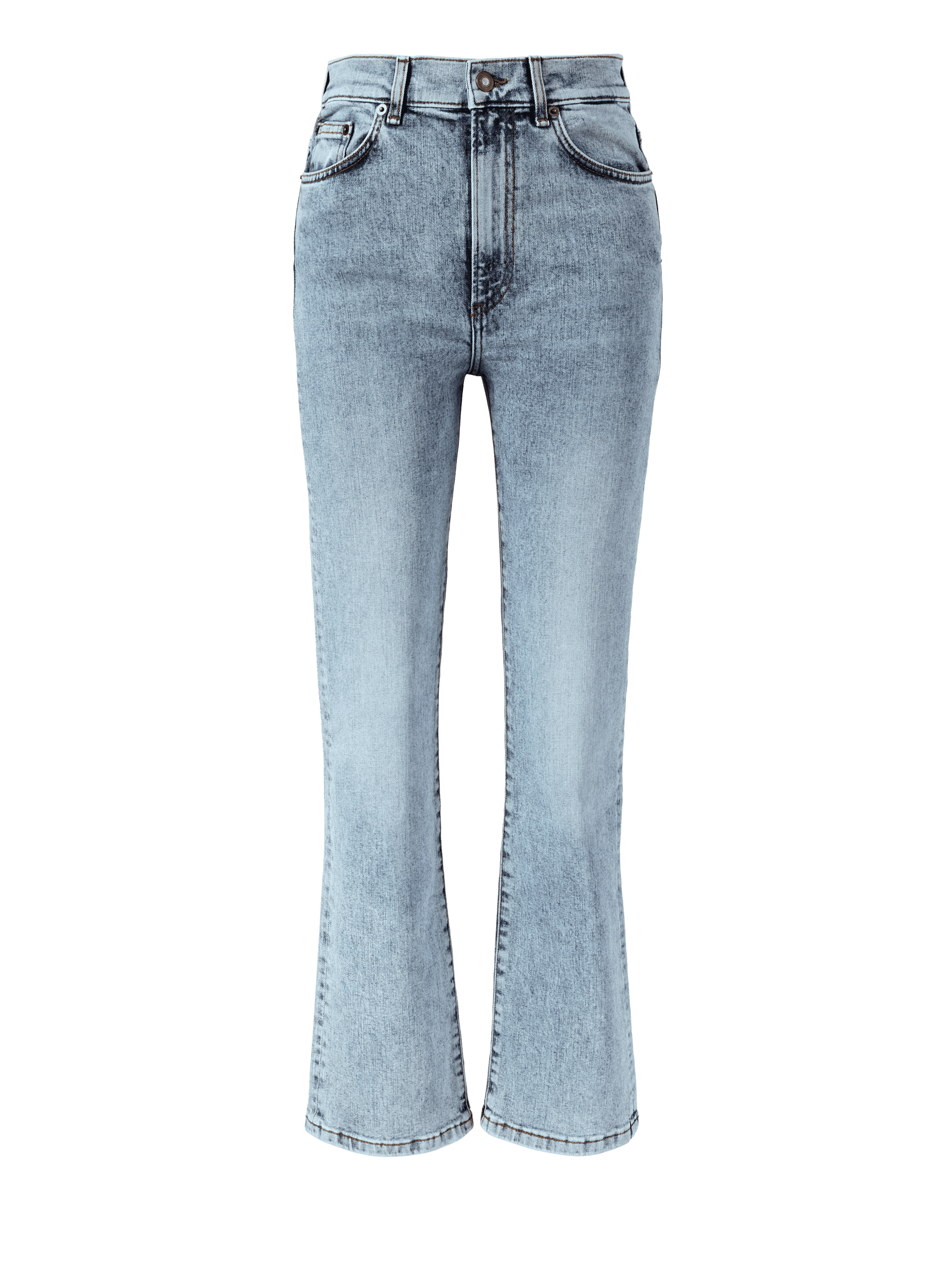 Straight-Leg Jeans 'Eiffel' Hellblau