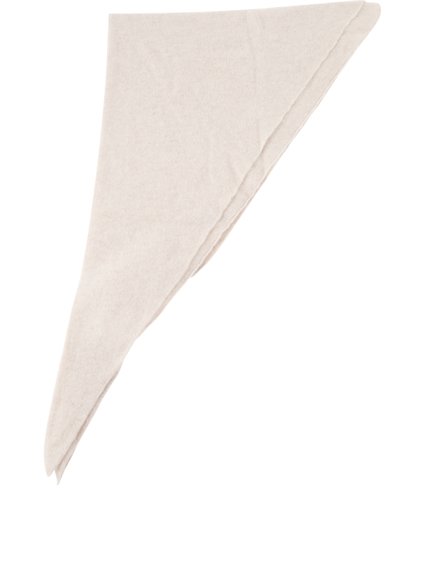 Dreiecksschal 'Savoie' aus Cashmere Beige
