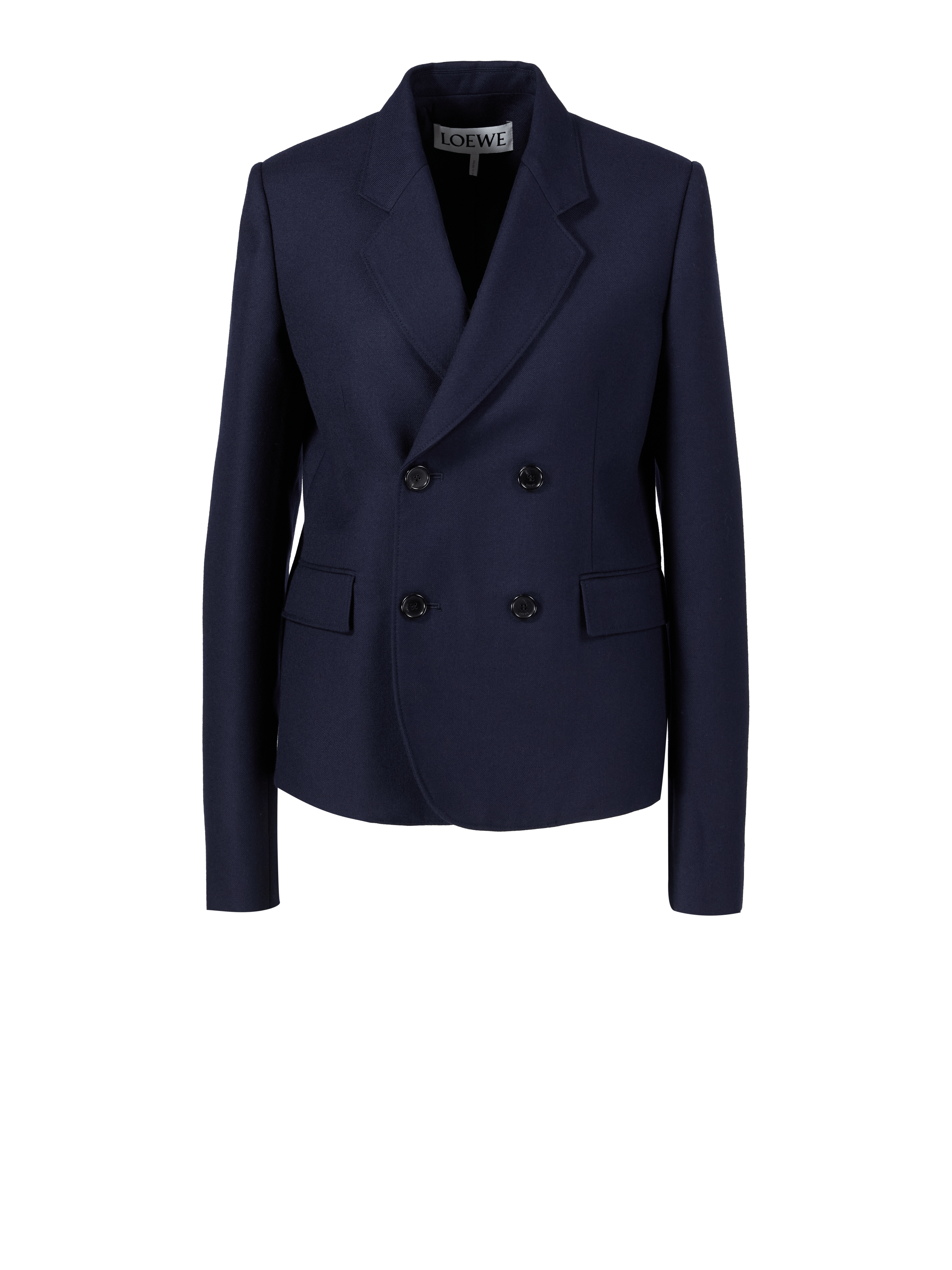 Wollblazer Marineblau