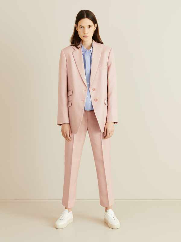 Klassischer Blazer Rosé