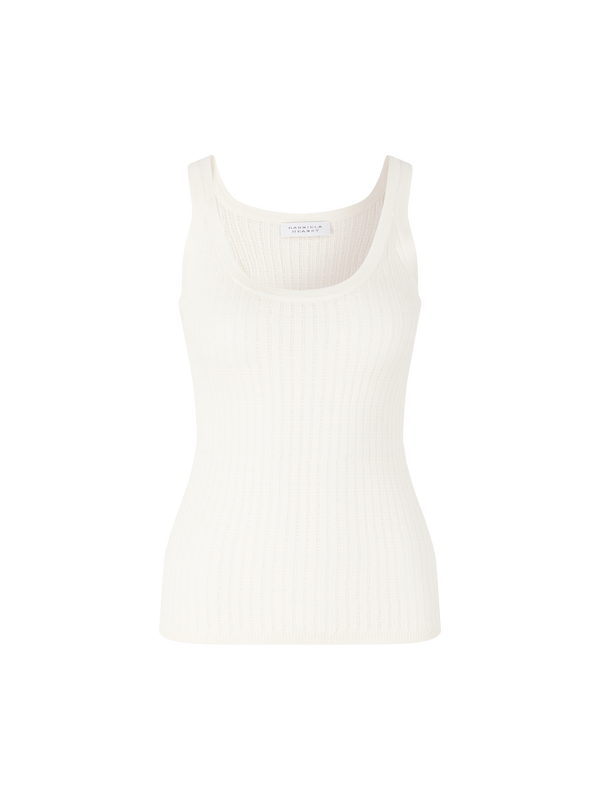 Cashmere-Seidentop 'Nevin' Crème