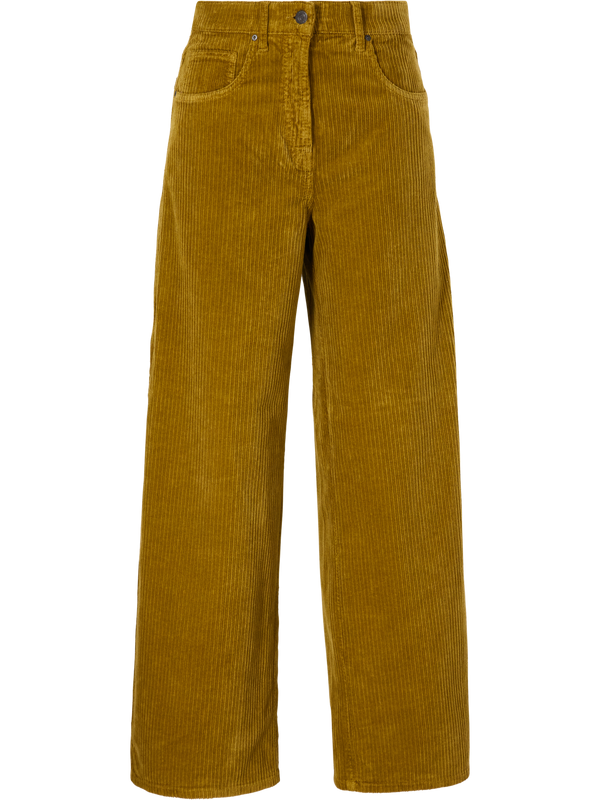Cordhose 'Ellen' Olivgrün