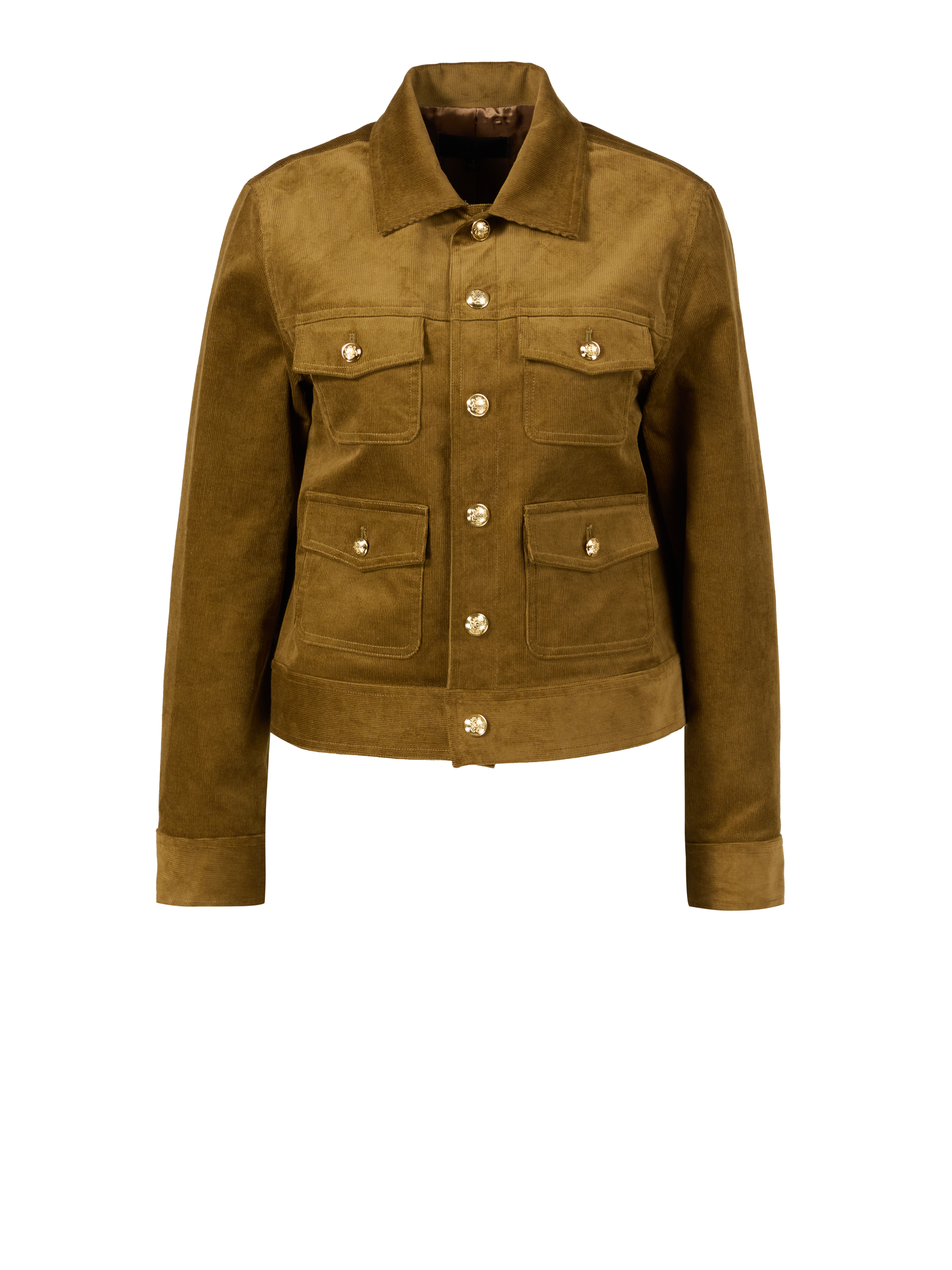 Cordjacke 'Lizeth' Cognac