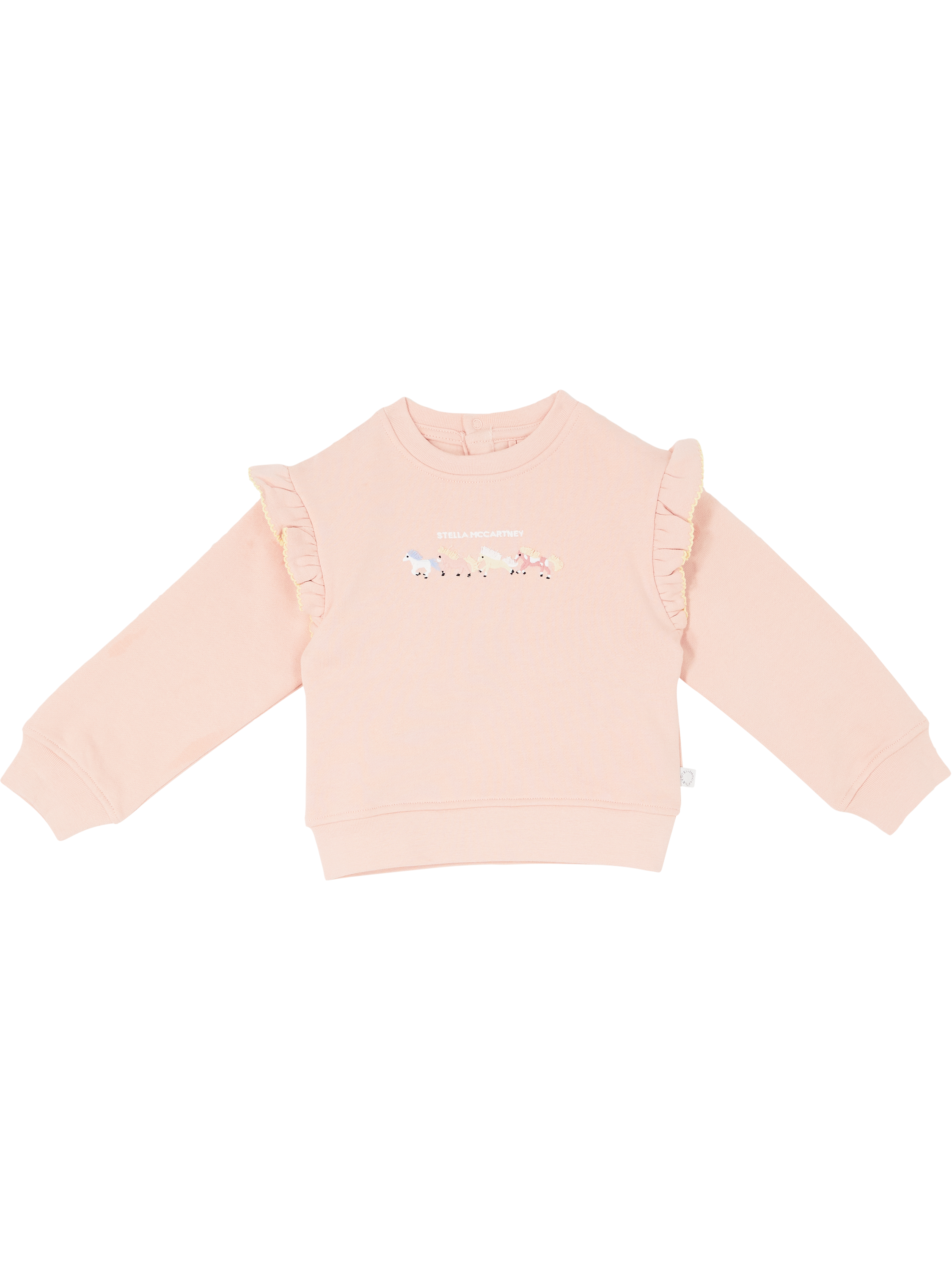 Stella McCartney Kids Sweatshirt mit Pferdestickerei Rosé, Produktansicht – UNGER.DE