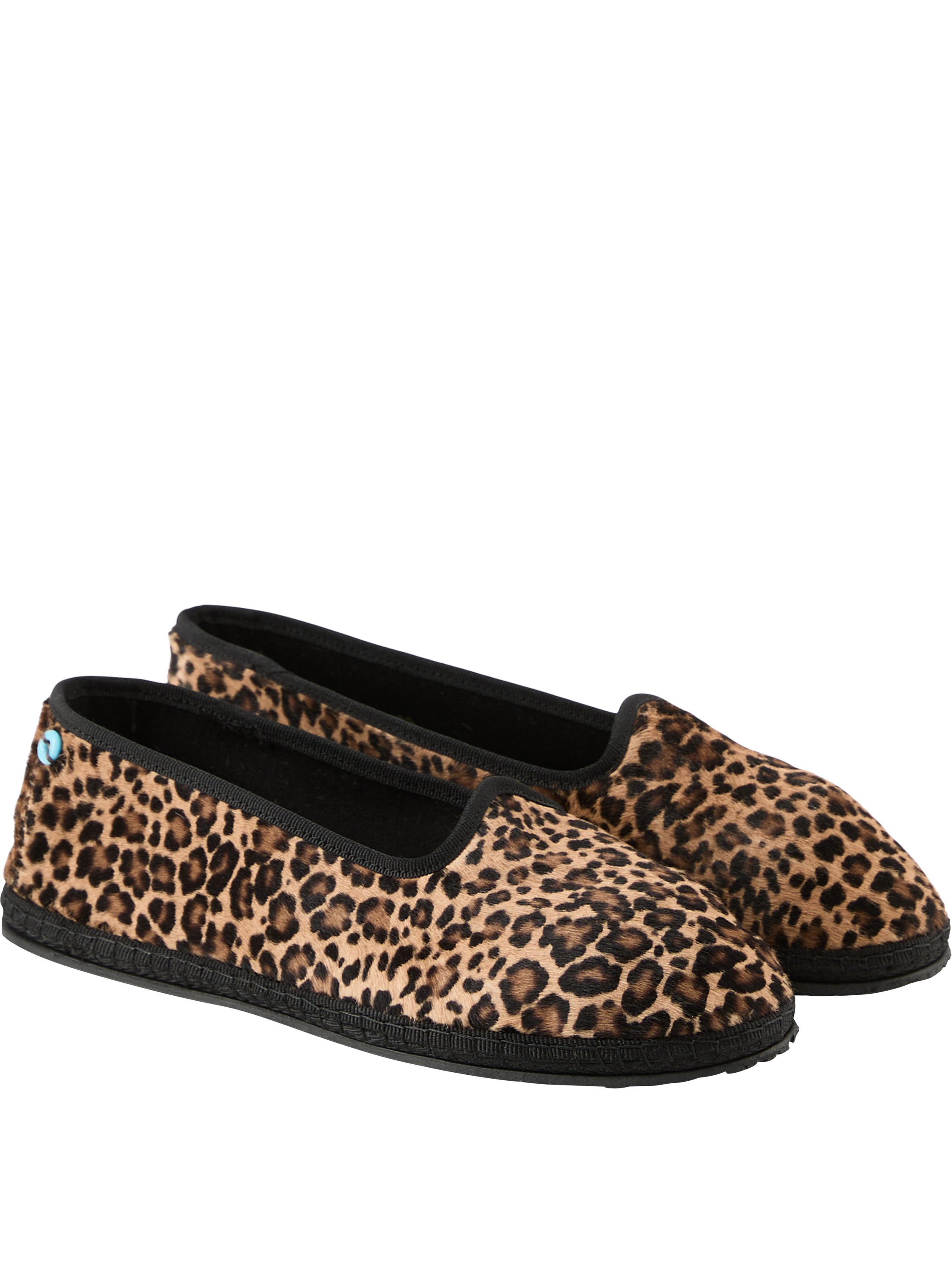 Piedàterre Venezia 'Modigliani Cavallino' Leopard Loafers, Back view – UNGER.DE
