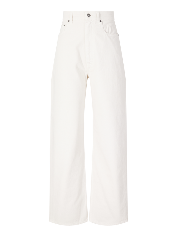 Wide-Leg Jeans 'Drop' Crème