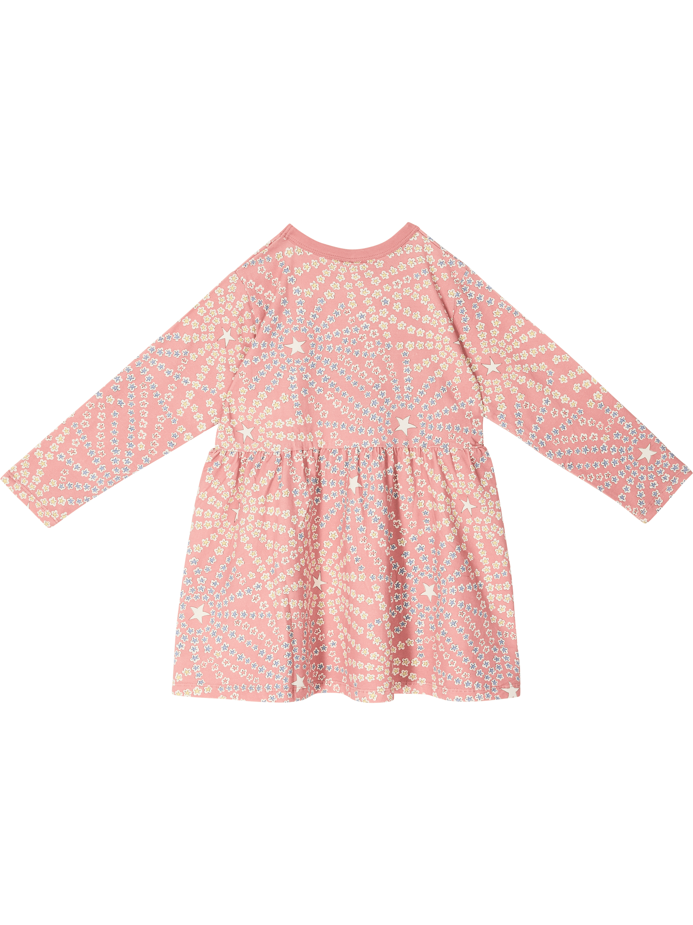 Stella McCartney Kids Jerseykleid mit Sternenmotive Rosa – UNGER.DE
