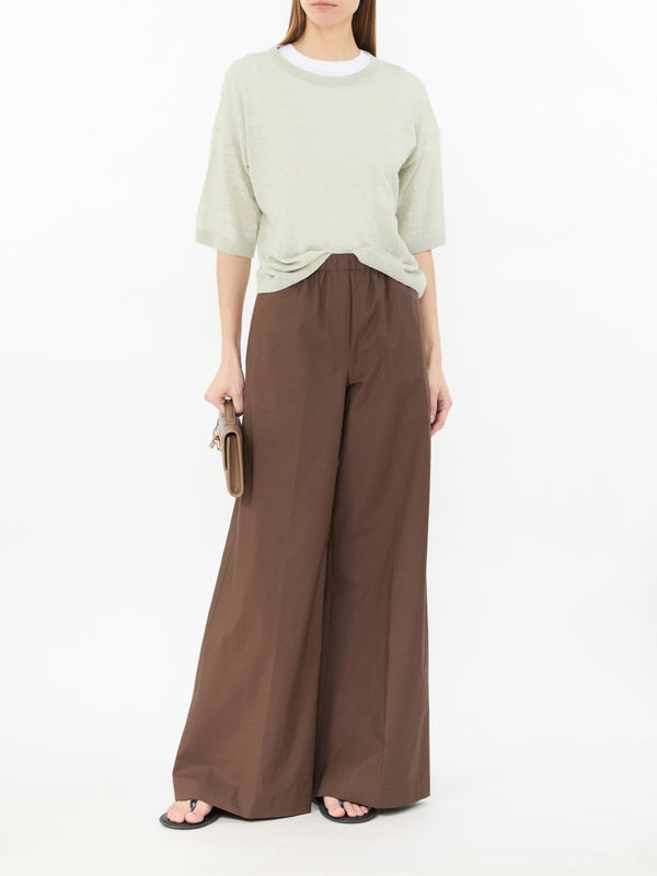 Stoffhose 'Steven' Dunkelbraun