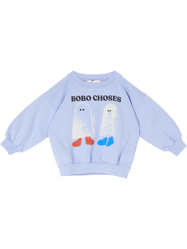 Sweatshirt 'Booty Ghosts' Hellblau
