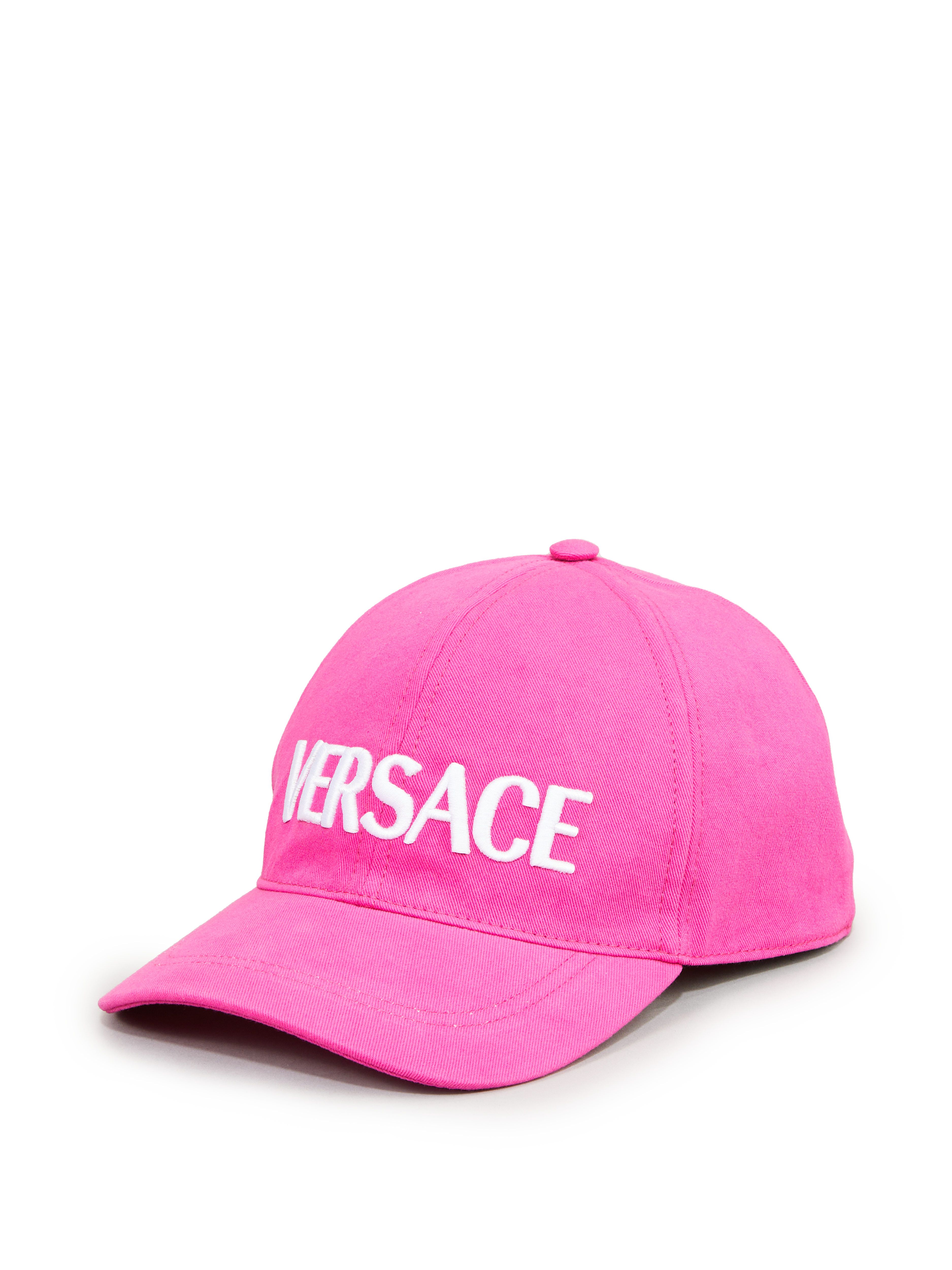 Cap mit Logo-Stickerei Pink