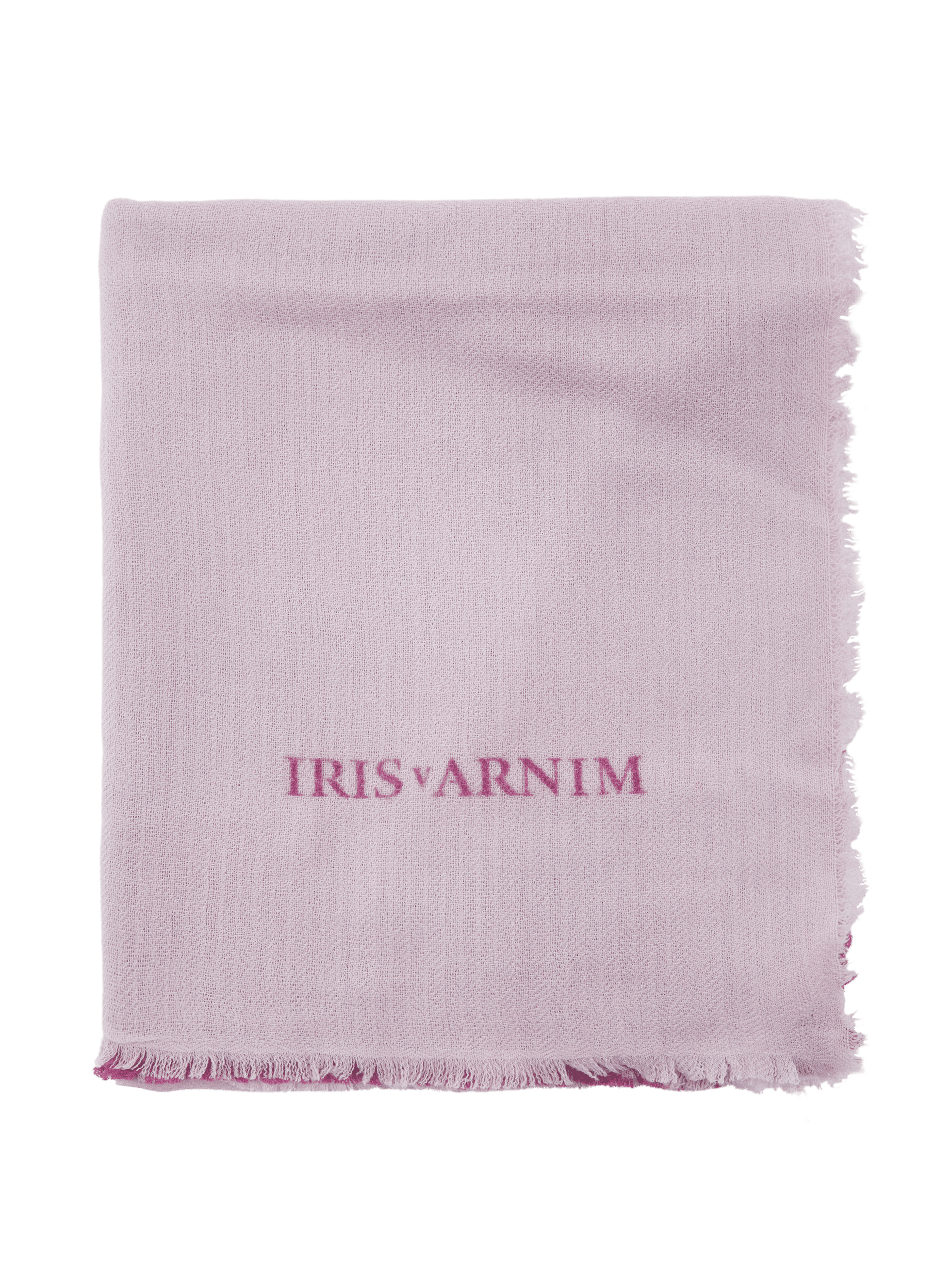 Cashmere-Tuch 'Iris Cashmere' Cassis/Chrom