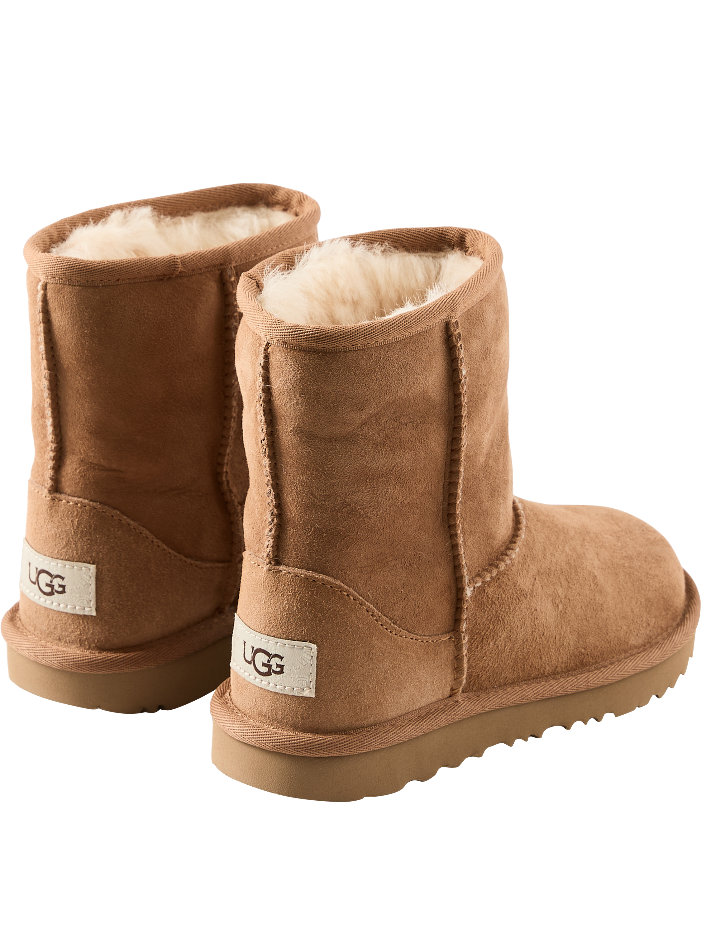 UGG Kids Boots 'Kids Classic II' Chestnut, Frontansicht – UNGER.DE
