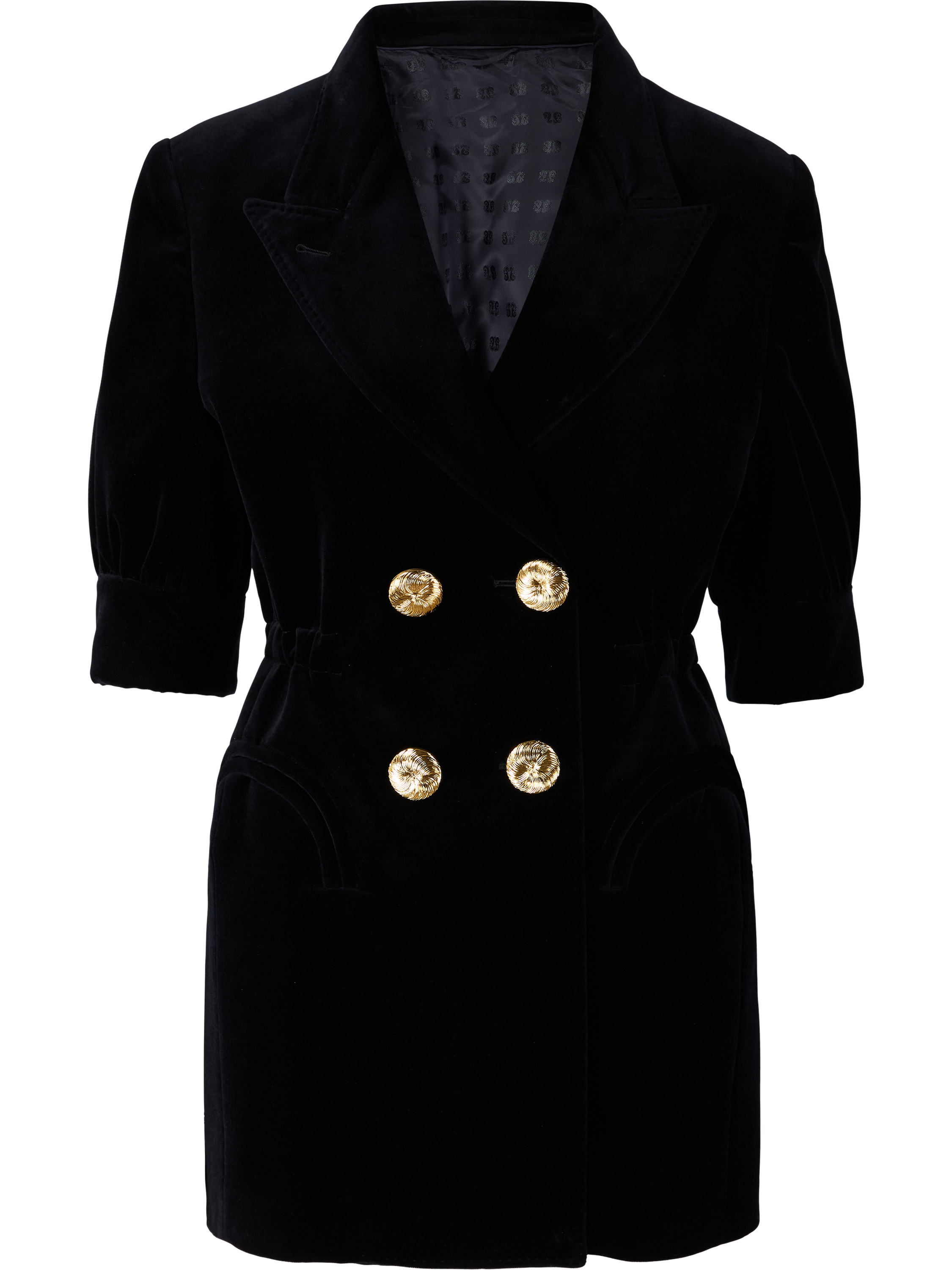 Blazé Milano Samtkleid 'Jealousy Anyway' Schwarz, Produktansicht – UNGER.DE