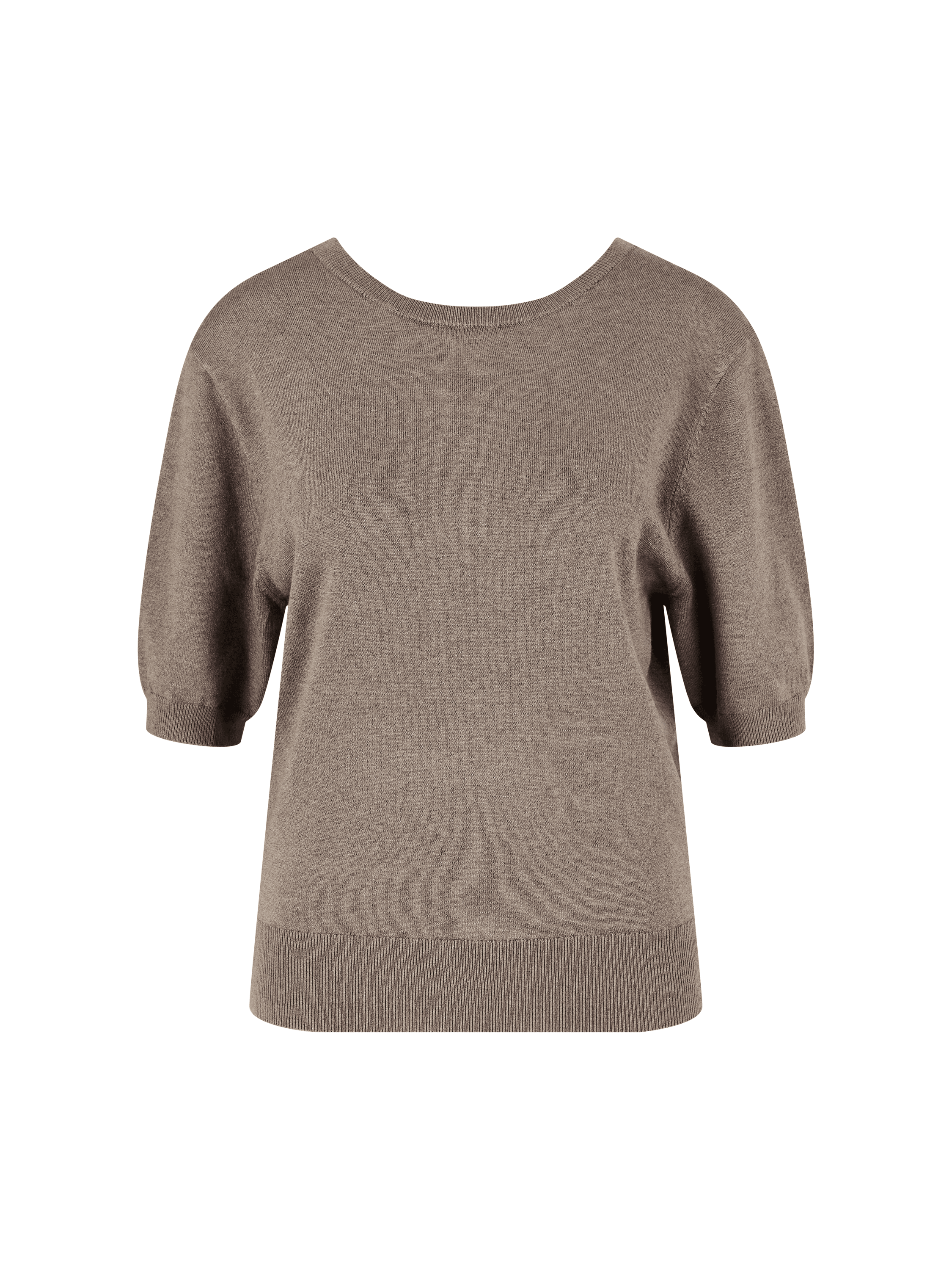 Kurzärmeliger Seiden-Cashmere-Pullover Hazel