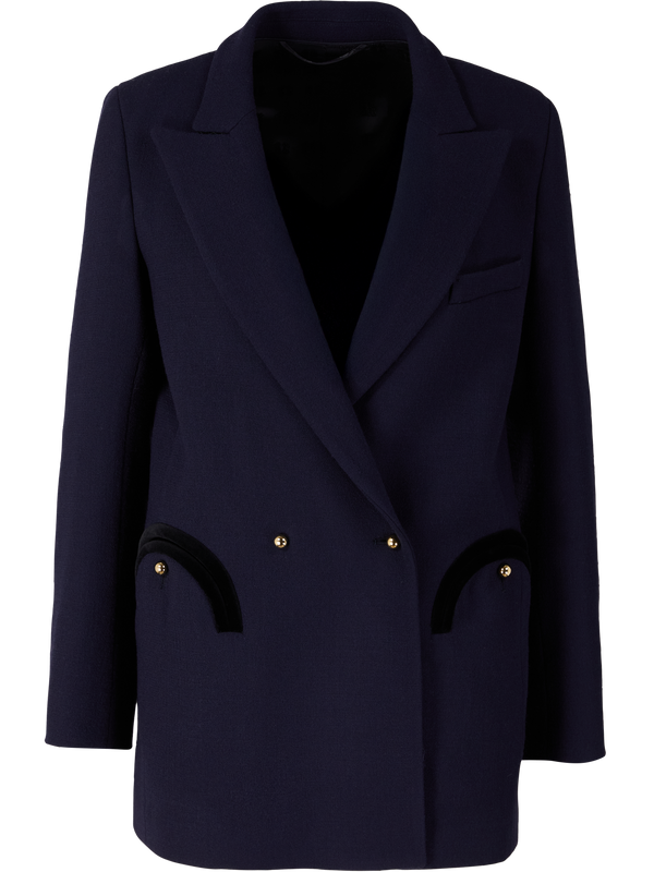 Wollblazer 'Resolute Everyday' Marineblau