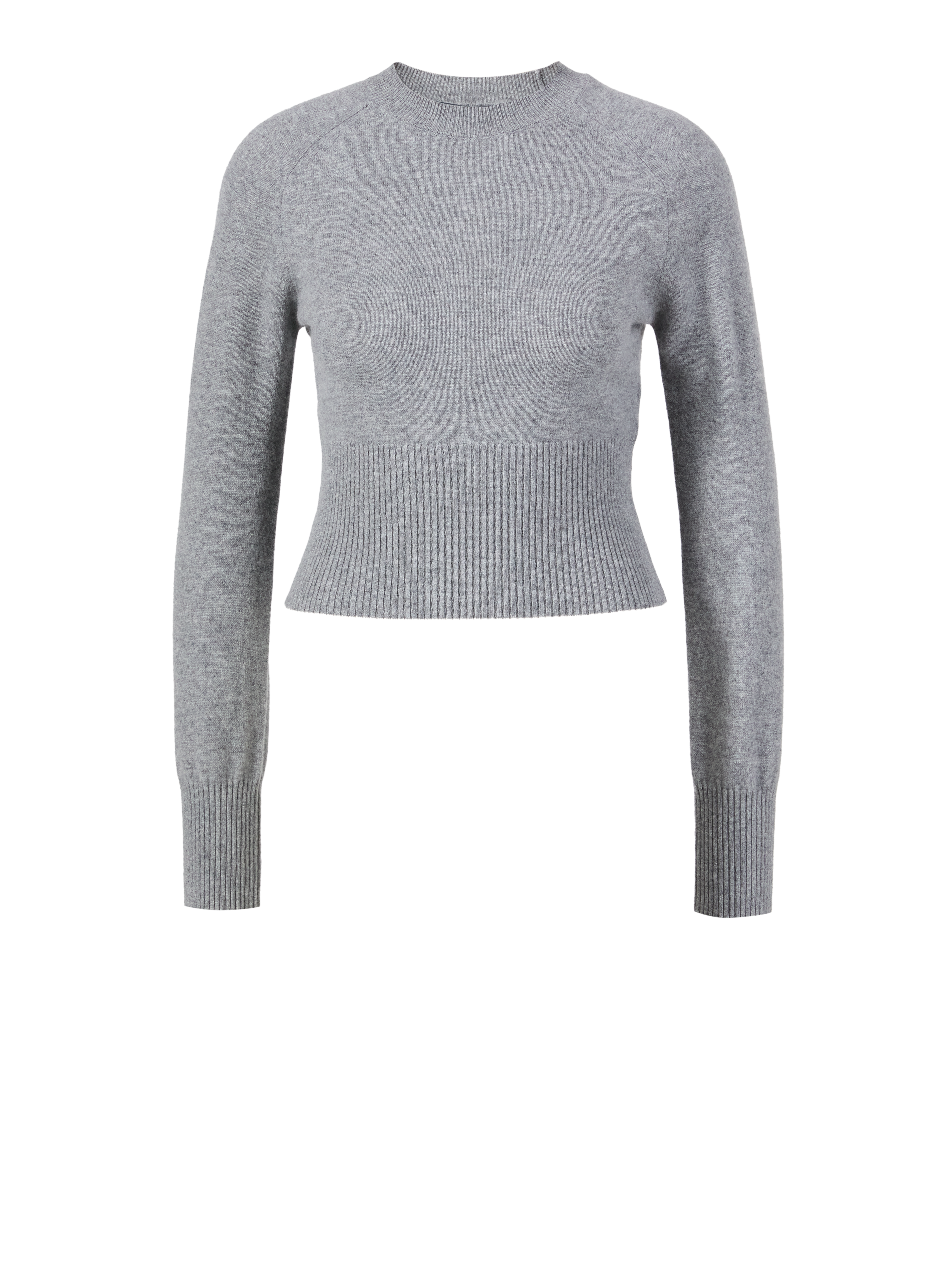 Cashmere-Pullover 'La Maille Soglia' Hellgrau