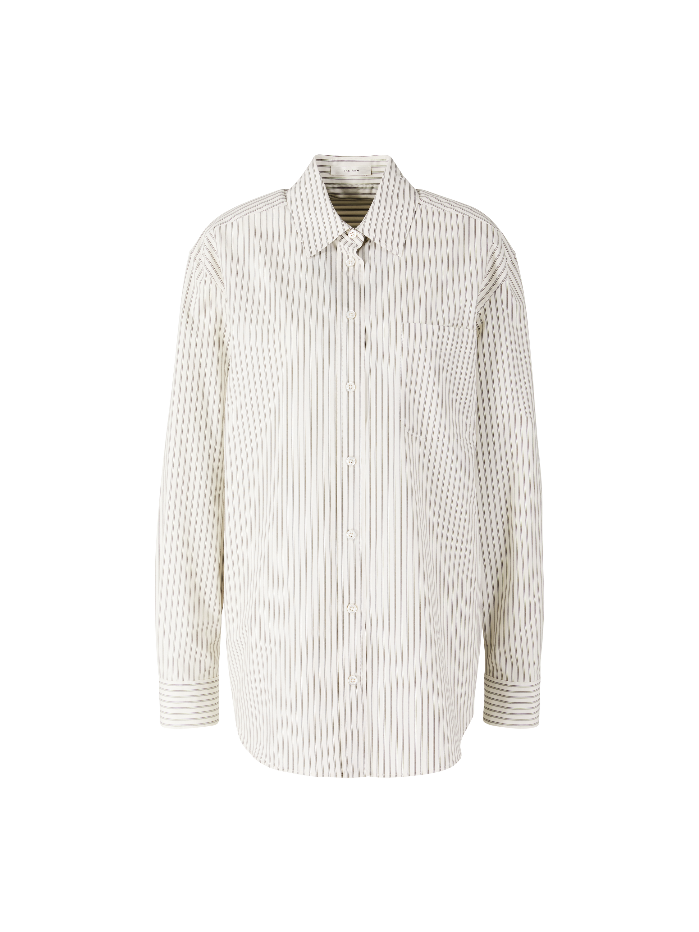 Gestreiftes Hemd 'Gavina' Crème