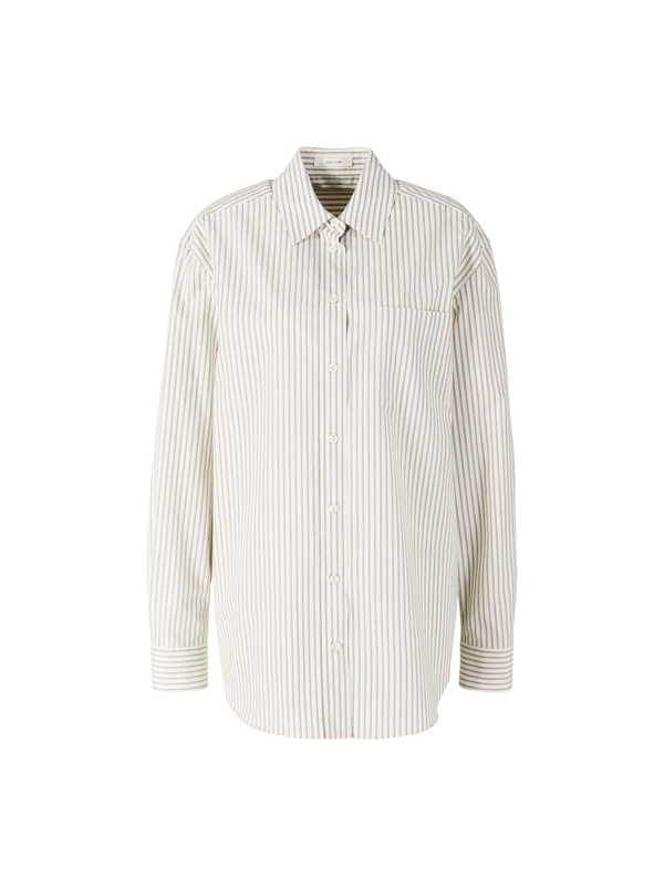 Gestreiftes Hemd 'Gavina' Crème
