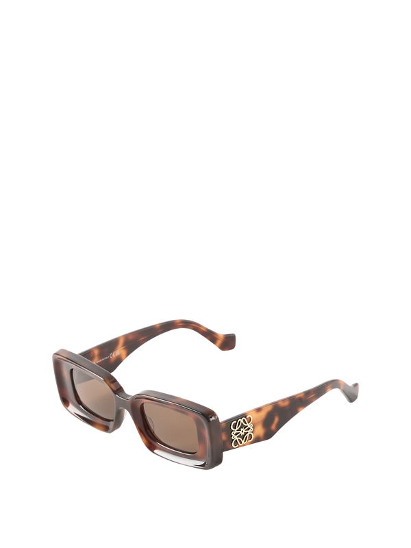 Sonnenbrille 'Rectangular' Havana