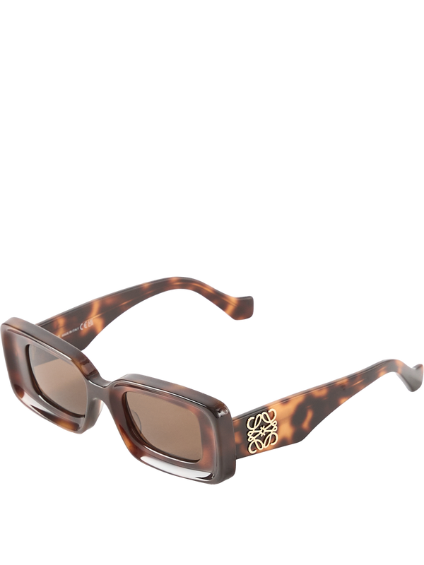 'Rectangular' Havana sunglasses