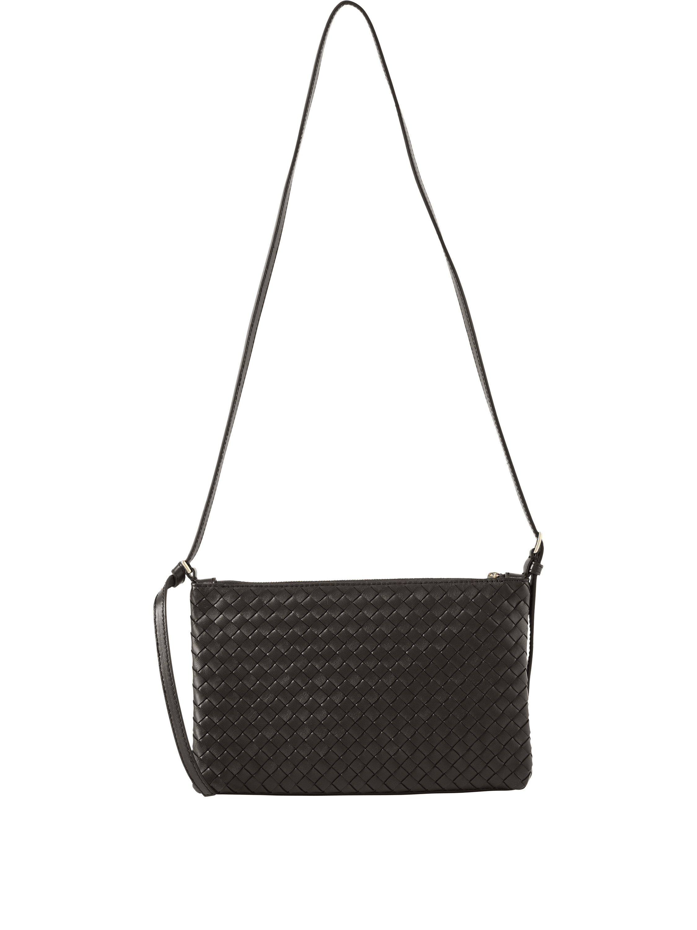 Bottega Veneta 'Pouch Medium' shoulder bag in Espresso, Back view – UNGER.DE