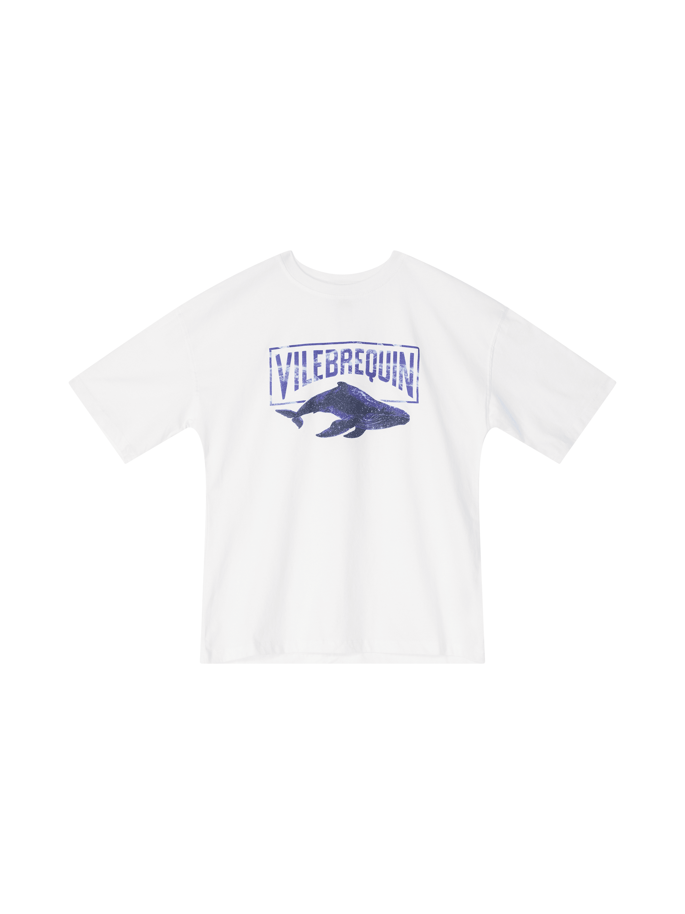 Vilebrequin T-Shirt mit Wal-Motiv Weiß, Produktansicht – UNGER.DE