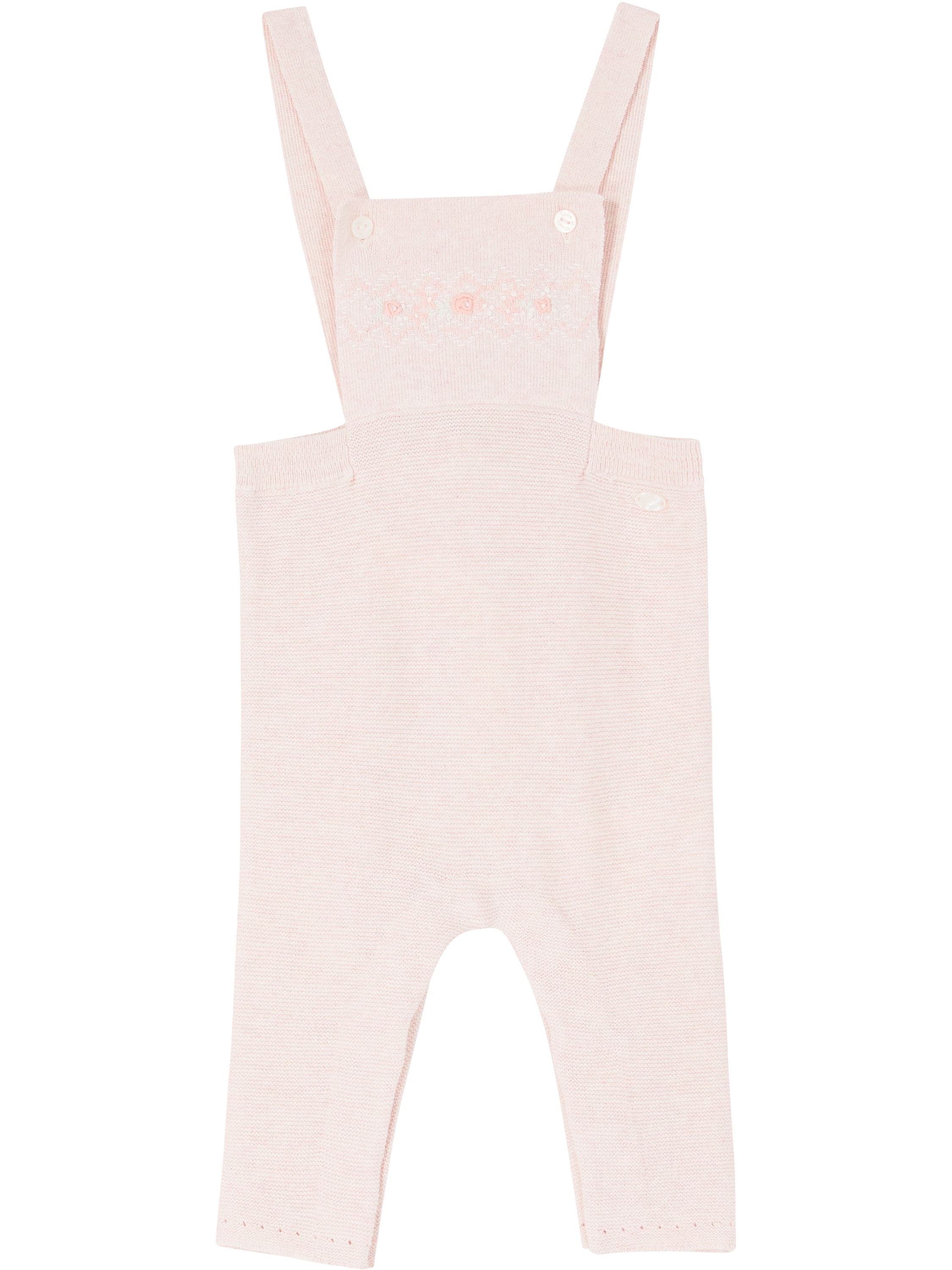Tartine et Chocolat Dungarees with floral embroidery rose, Product view – UNGER.DE