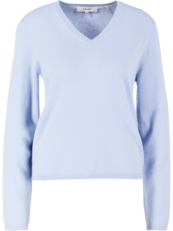 'The Shrunken' Light Blue Cashmere Jumper