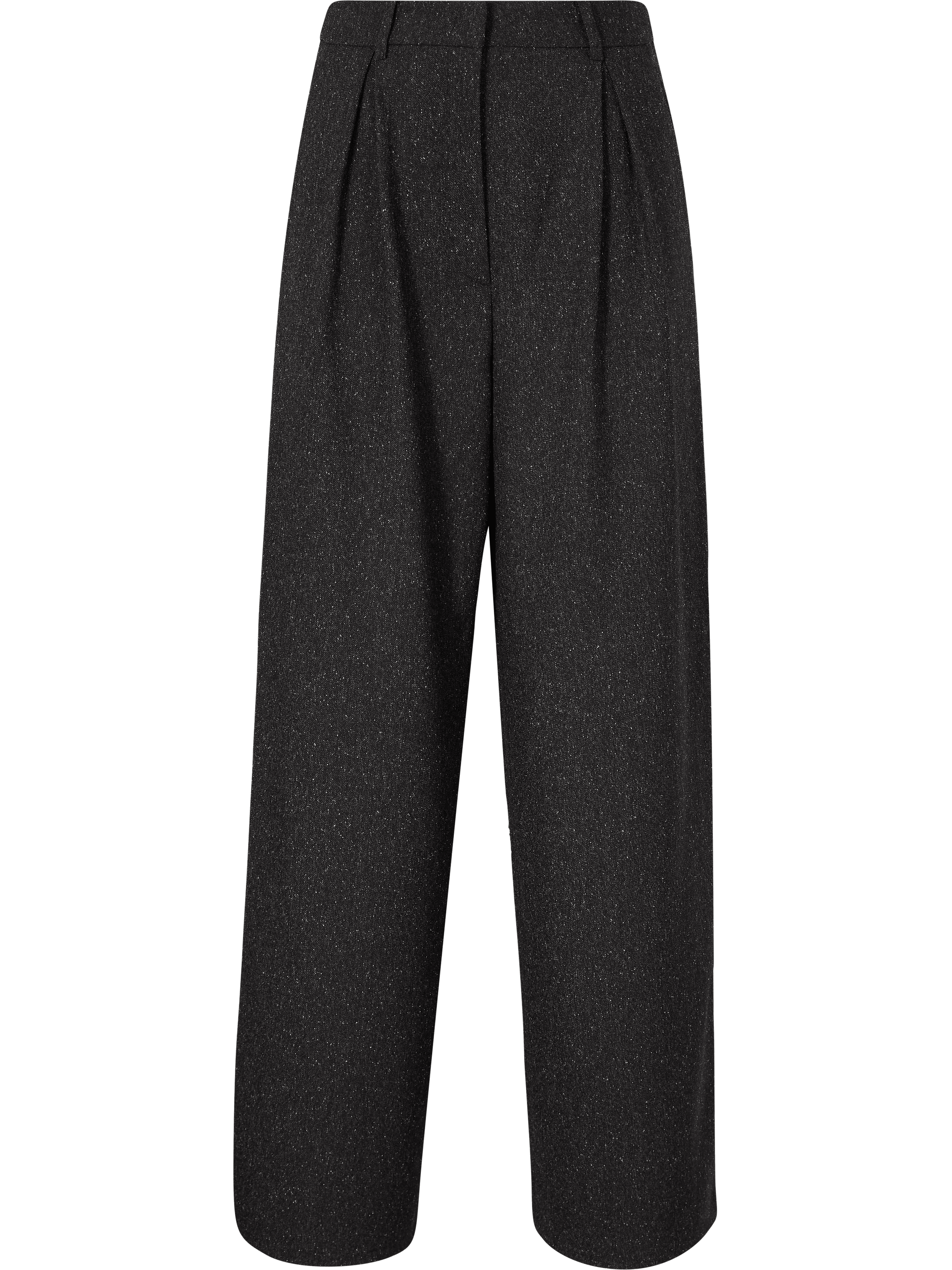 Cambio Bundfaltenhose 'Enola Tweed' Anthrazit, Produktansicht – UNGER.DE