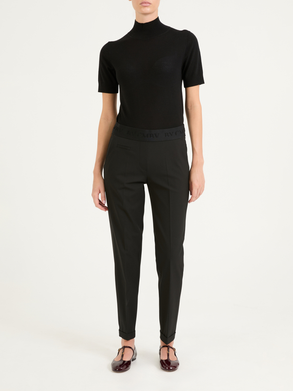 Stoffhose 'Kim' Schwarz