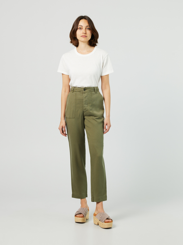 Stoffhose 'Saskia' Khaki