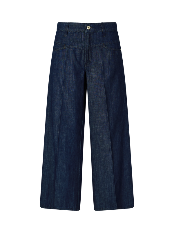 Cropped Jeans 'Aimee Seam Cropped' Dunkelblau
