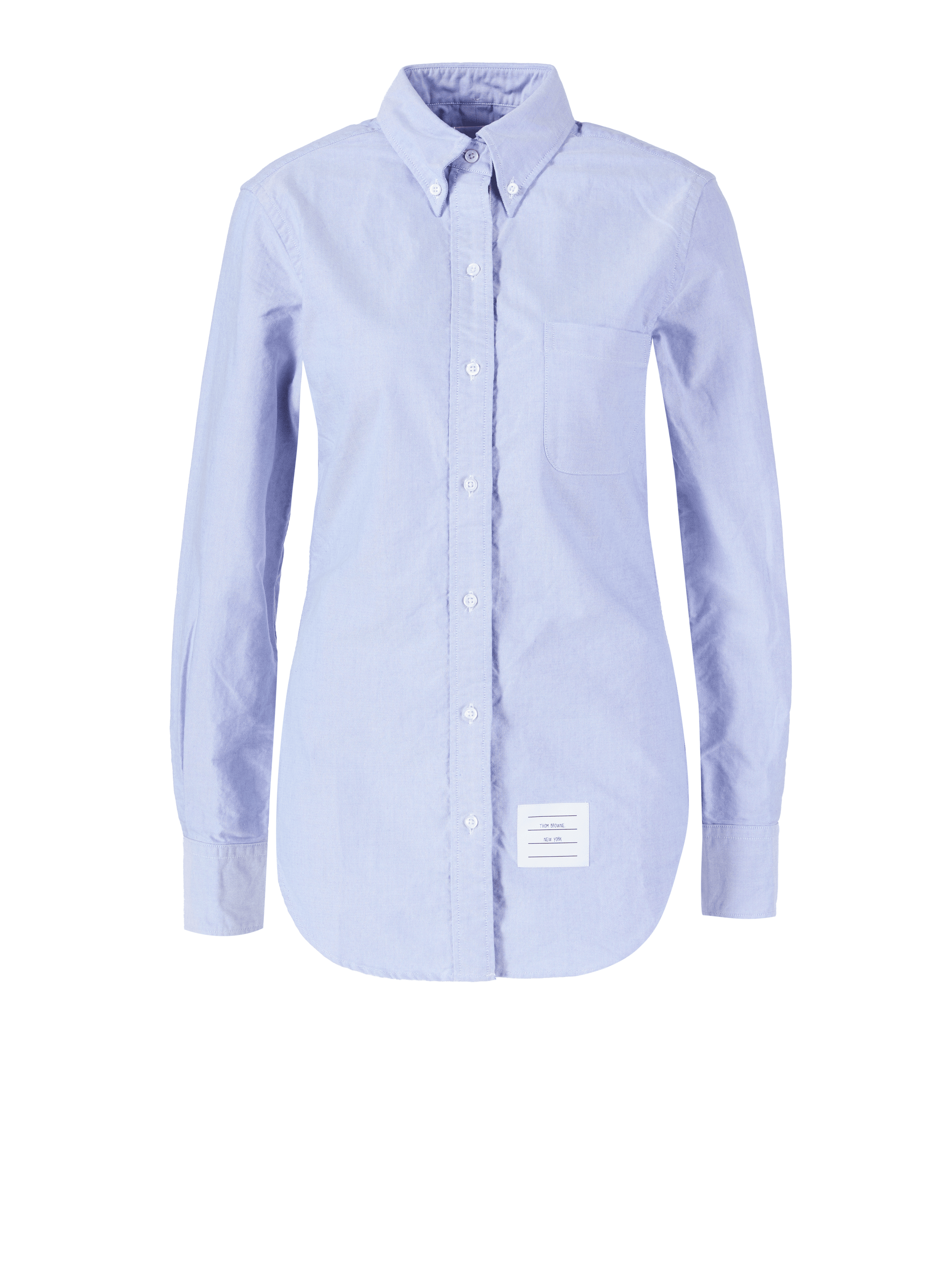 Baumwollhemd Hellblau