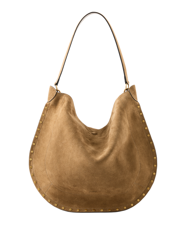 Schultertasche 'Oskan Hobo Soft' Taupe