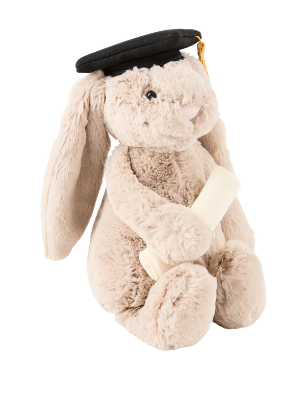Hase 'Bashful Bunny Graduation Outfit' Beige
