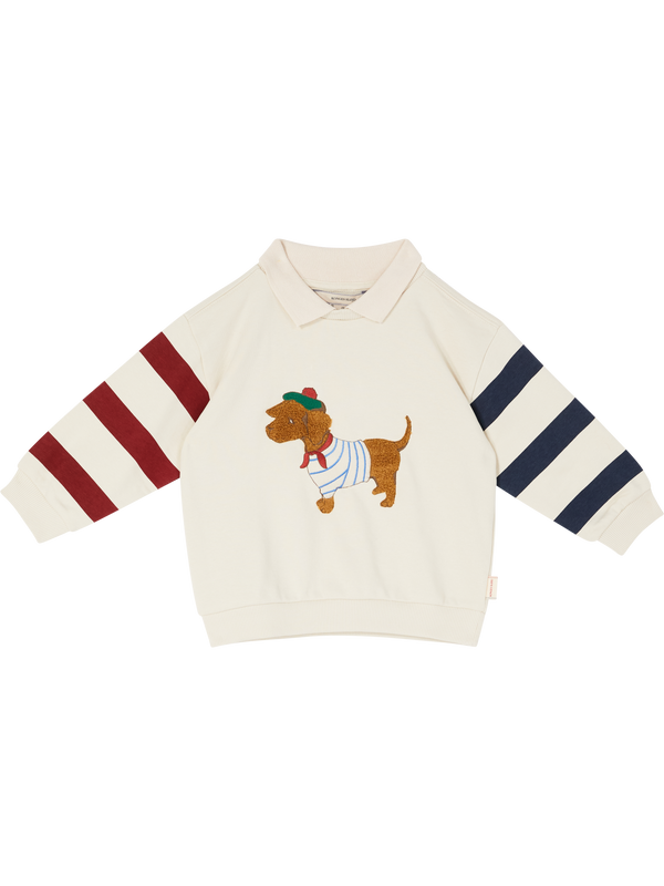 'Spotty' Brown Sweatshirt
