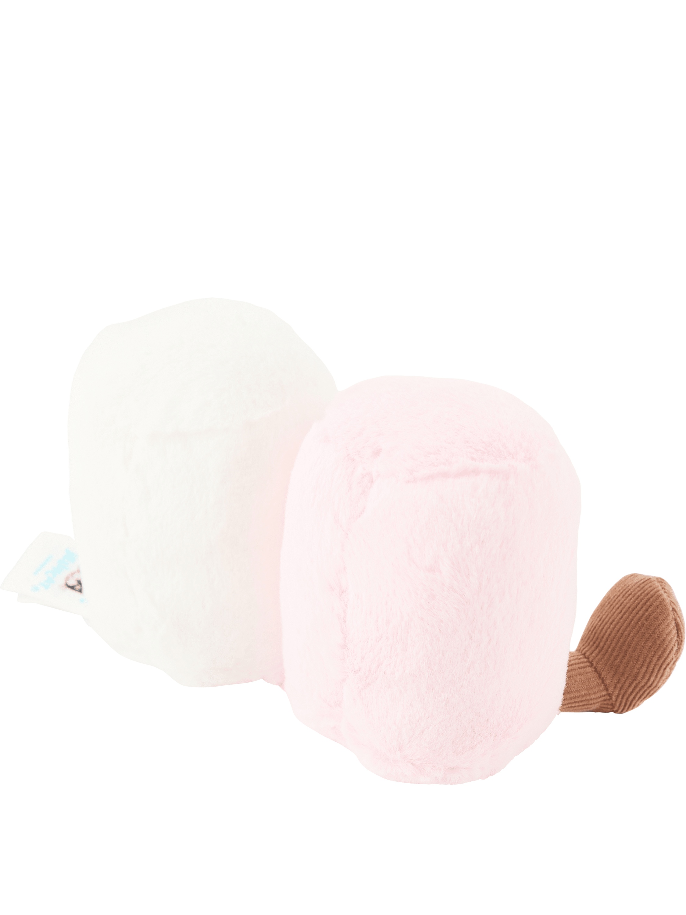 Jellycat Ltd Kuscheltier 'Amuseables Pink and White Marshmallows' Pink, Frontansicht – UNGER.DE