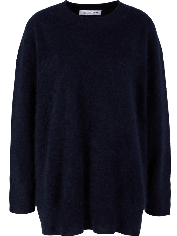 'Darlina Brushed' cashmere jumper, navy
